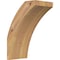 Ekena Millwork 5 1/2"W x 8"D x 12"H Thorton Smooth Knee Brace, Western Red Cedar BRC06X08X12THR00SWR - alternate 1